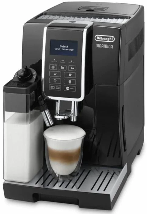 DeLonghi ECAM350.55.B Dinamica Automatic Coffee Machine, Black 1 DeLonghi ECAM350.55.B Dinamica Automatic Coffee Machine, Black