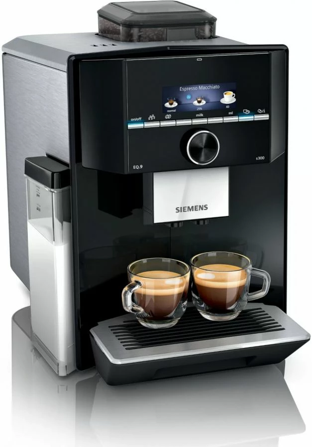Siemens EQ.9 S300 Fully Automatic Coffee Machine, Black 1 Siemens EQ.9 S300 Fully Automatic Coffee Machine, Black