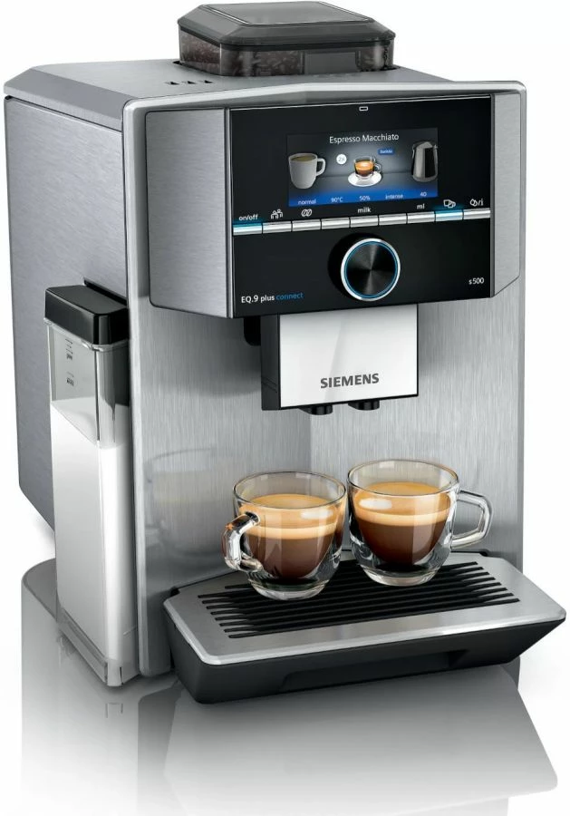 Siemens EQ.9 Plus Connect S500 Fully Automatic Coffee Machine, Stainless Steel 1 Siemens EQ.9 Plus Connect S500 Fully Automatic Coffee Machine, Stainless Steel