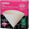 Hario V60 Misarashi Size 01 Brown Coffee Paper Filters