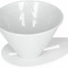 Hario V60 One Pour Ceramic Dripper Mugen Size 02, White