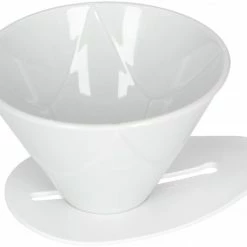 Hario V60 One Pour Ceramic Dripper Mugen Size 02, White