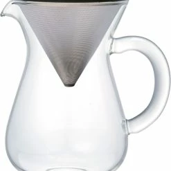 Kinto SCS Coffee Carafe Set With Stainless Steel Filter 2 Cups