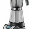 DeLonghi EMKP 63.B Alicia Plus Electric Stovetop Espresso Maker, 3 & 6 Cups