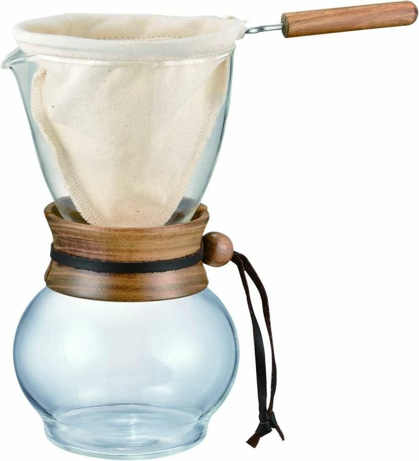 Hario Drip Pot Woodneck 1 Hario Drip Pot Woodneck