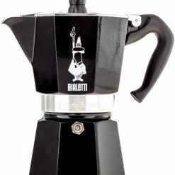 Bialetti Moka Express Stovetop Espresso Maker, Black