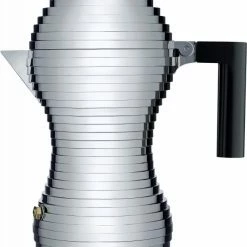 Alessi Pulcina MDL02 Moka Pot Black
