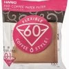 Hario V60 Misarashi Size 01 Brown Coffee Paper Filters 100 Pcs