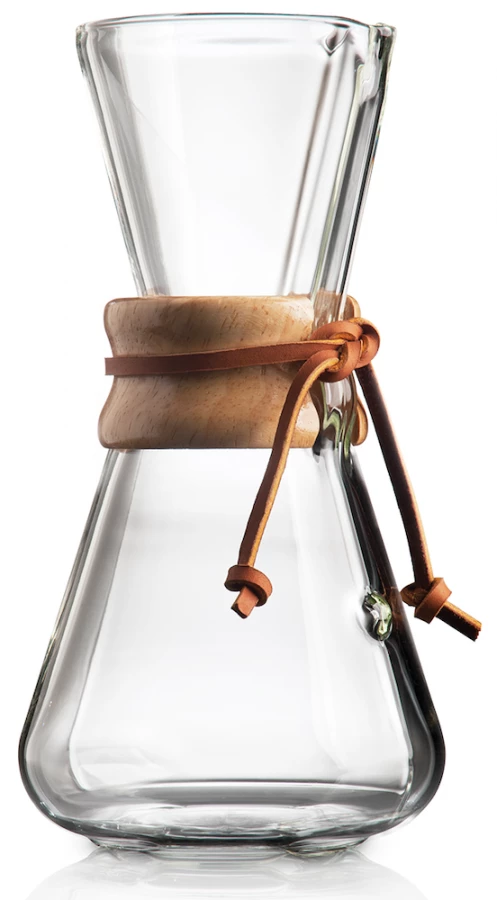 Chemex Hand Blown Coffee Brewer 1 Chemex Hand Blown Coffee Brewer