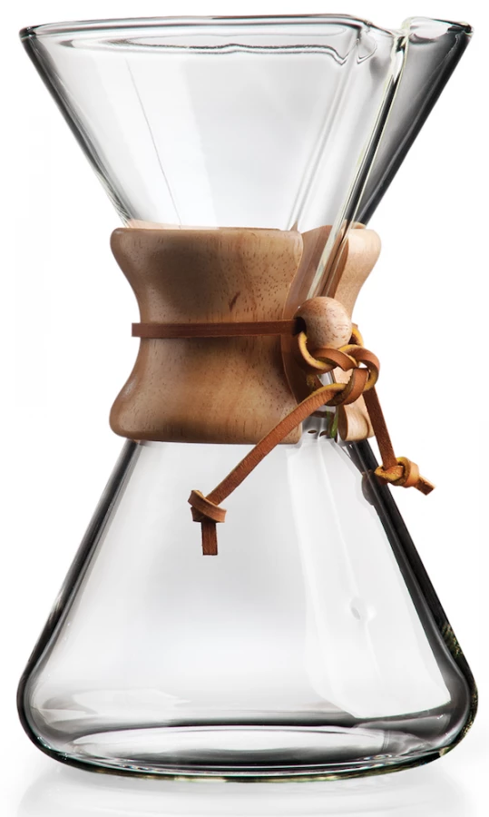 Chemex Hand Blown Coffee Brewer 1 Chemex Hand Blown Coffee Brewer