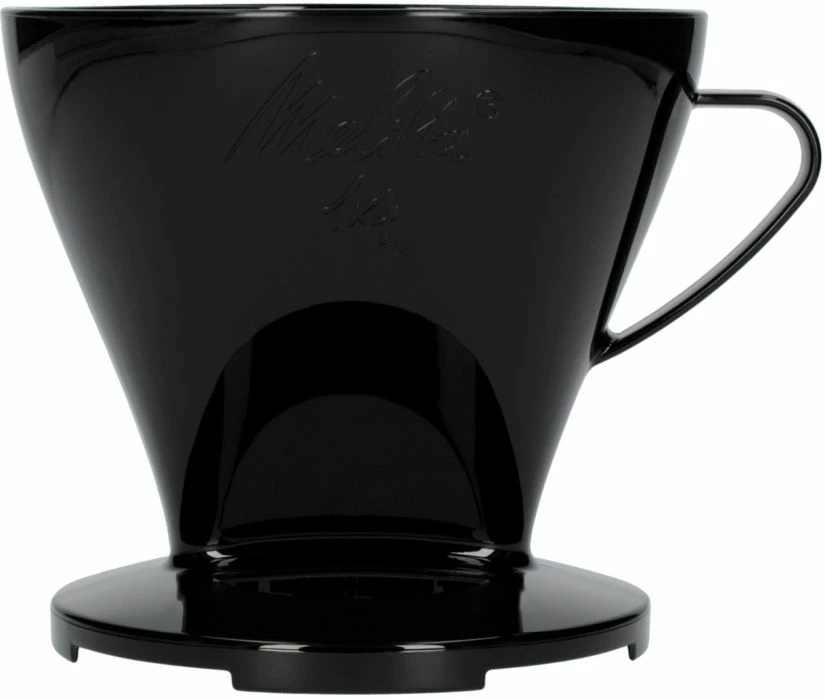 Melitta Pour Over Plastic Coffee Filter 1x4, Black 1 Melitta Pour Over Plastic Coffee Filter 1x4, Black