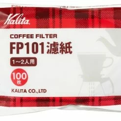Kalita FP 101 White Coffee Paper Filters 100 Pcs