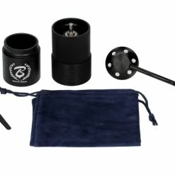 Barista Space Hand Grinder, Black -Bialetti shop barista space hand grinder 3402