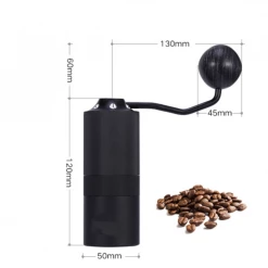 Barista Space Hand Grinder, Black -Bialetti shop barista space hand grinder 3443