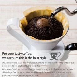 CAFEC Arita Ware Flower Dripper 1 Cup -Bialetti shop cafec arita flower dripper 1 cup 6732 2