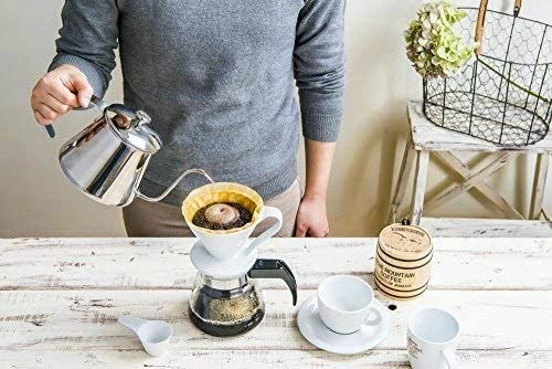 CAFEC Arita Ware Flower Dripper 4 Cup 2 CAFEC Arita Ware Flower Dripper 4 Cup - Image 2