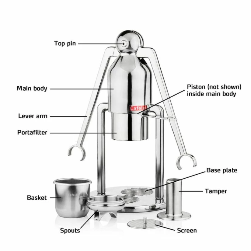 Cafelat Robot Barista Manual Espresso Maker 2 Cafelat Robot Barista Manual Espresso Maker - Image 2