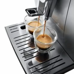 DeLonghi ECAM350.75.S Dinamica Automatic Coffee Machine, Silver -Bialetti shop delonghi dinamica ecam 350 75 sb 7299