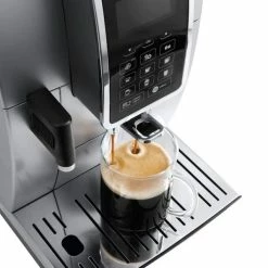 DeLonghi ECAM350.75.S Dinamica Automatic Coffee Machine, Silver -Bialetti shop delonghi dinamica ecam 350 75 sb 7300
