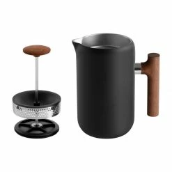 Fellow Clara French Press, Walnut -Bialetti shop fellow clara french press walnut 6978
