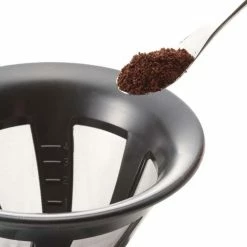 Hario Cafeor Coffee Dripper 02, Black -Bialetti shop hario cafeor dripper 02 3469