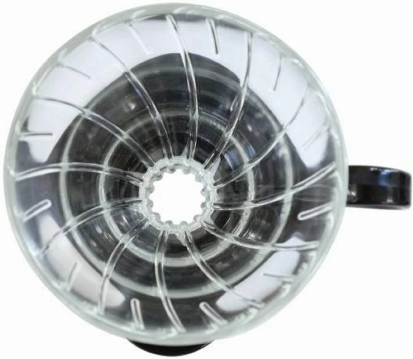 Hario V60 Glass Coffee Dripper Size 02 3 Hario V60 Glass Coffee Dripper Size 02 - Image 3