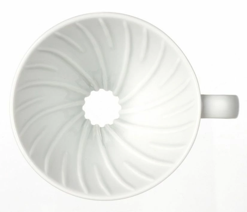 Hario V60 Ceramic Coffee Dripper Size 01 3 Hario V60 Ceramic Coffee Dripper Size 01 - Image 3