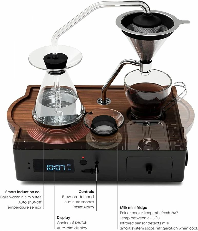 Joy Resolve Barisieur Coffee & Tea Alarm Clock 2 Joy Resolve Barisieur Coffee & Tea Alarm Clock - Image 2