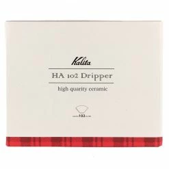 Kalita Ceramic Dripper HA 102, White -Bialetti shop kalita ceramic dripper ha 102 3093