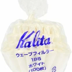 Kalita Wave #185 White Filter Papers 100 Pcs -Bialetti shop kalita wave filter 185 3253
