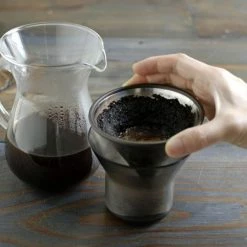 Kinto SCS Coffee Carafe Set With Stainless Steel Filter 2 Cups -Bialetti shop kinto coffee carafe set 623 1