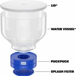 PuckPuck: Cold Brew Attachment For The Aeropress Coffee Maker & 500 Ml Water Vessel -Bialetti shop puckpuck cold brew attachment and water vessel 3744