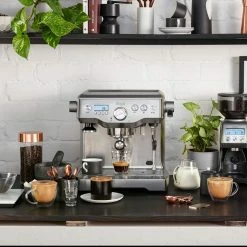 Sage The Dual Boiler Espresso Coffee Maker, Silver -Bialetti shop sage the dual boiler 7316