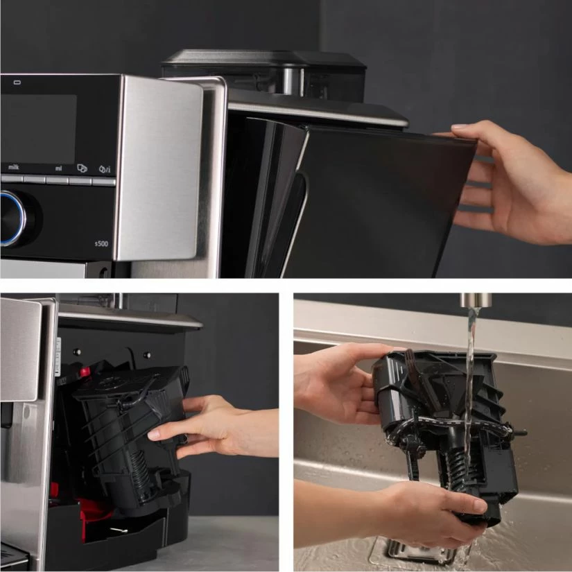 Siemens EQ.9 Plus Connect S500 Fully Automatic Coffee Machine, Stainless Steel 4 Siemens EQ.9 Plus Connect S500 Fully Automatic Coffee Machine, Stainless Steel - Image 4