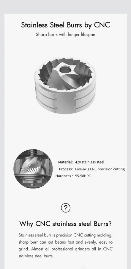 Timemore Chestnut C2 Foldable Manual Coffee Grinder, Black 4 Timemore Chestnut C2 Foldable Manual Coffee Grinder, Black - Image 4