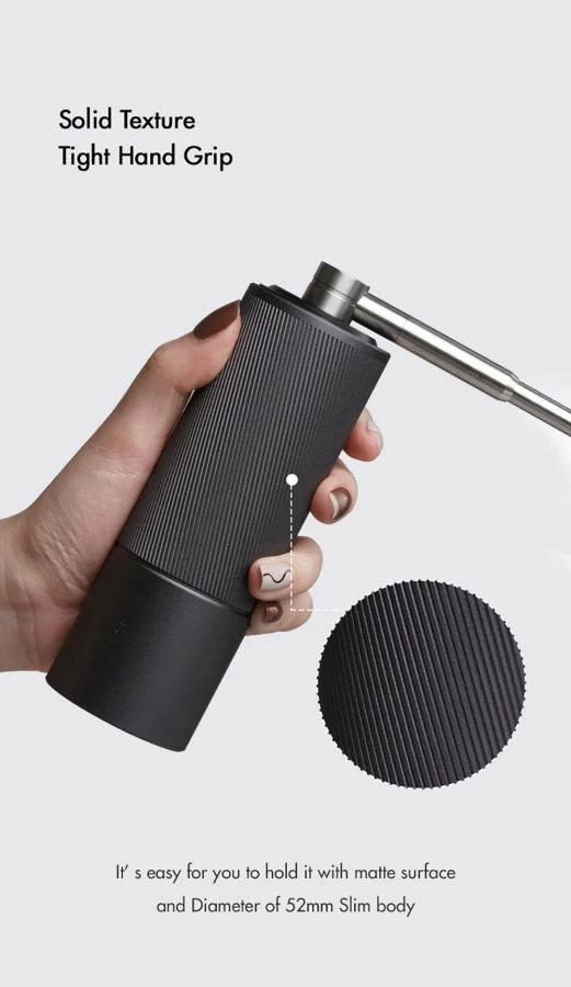 Timemore Chestnut C2 Foldable Manual Coffee Grinder, Black 5 Timemore Chestnut C2 Foldable Manual Coffee Grinder, Black - Image 5