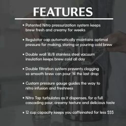 GrowlerWerks UKeg Nitro Cold Brew Coffee Maker -Bialetti shop ukeg nitro cold brew coffee maker 7647